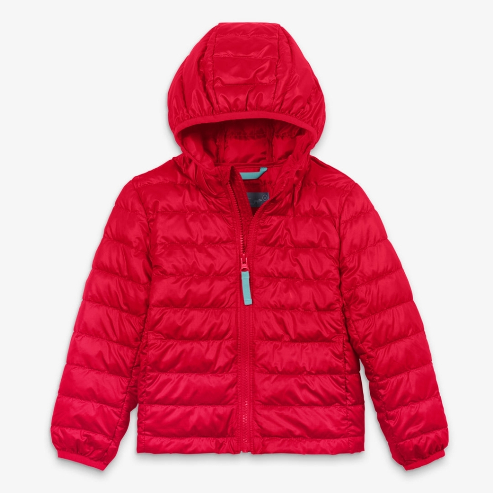 Primary kids cherry puffer, size 6-7